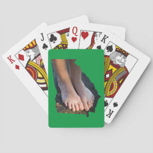 Jeu De Cartes Kellie Pieds Jouer des cartes