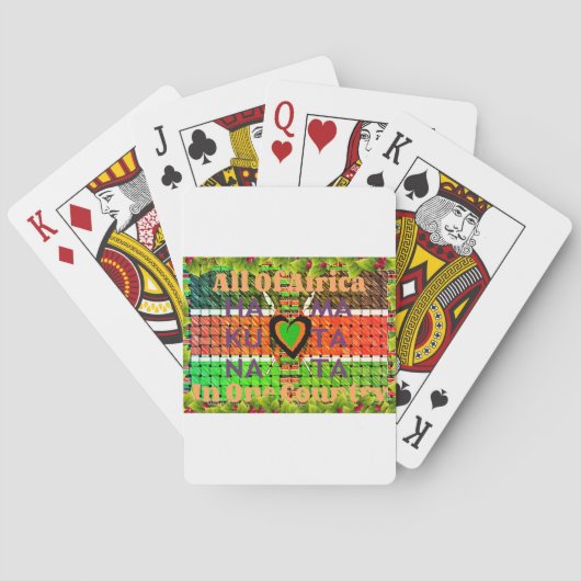 Jeu De Cartes Kenya Hakuna Matata (dos)