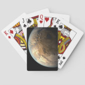 Jeu De Cartes Kepler-186f Orbitant Une Étoile Éloignée. (dos)