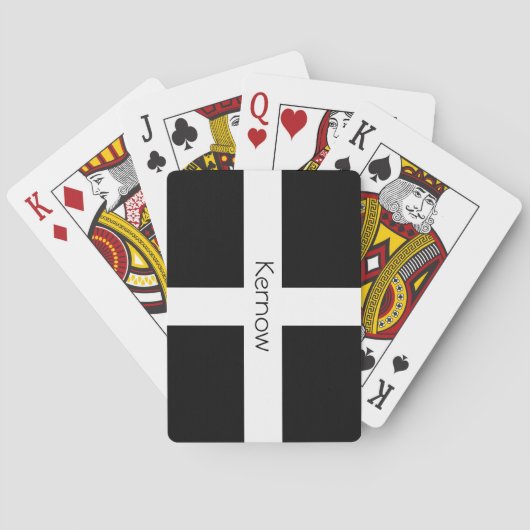 Jeu De Cartes Kernow - Cornouailles (dos)
