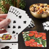 Jeu De Cartes Ketmie rouge chaude (In Situ)