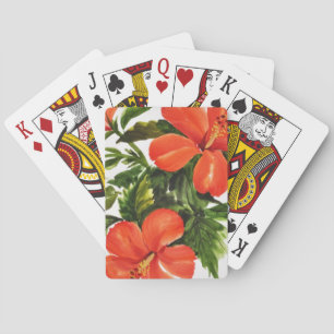 Jeu De Cartes Ketmie rouge chaude
