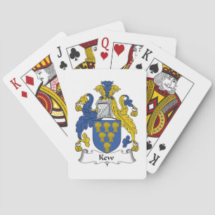 Jeu De Cartes Kew Family Crest