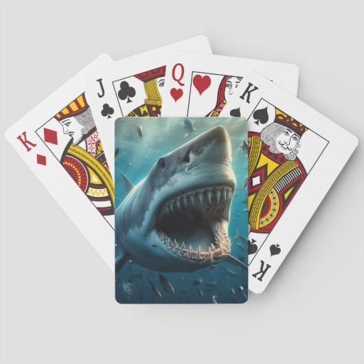 JEU DE CARTES KILLER SHARK JOUER CARTES (dos)