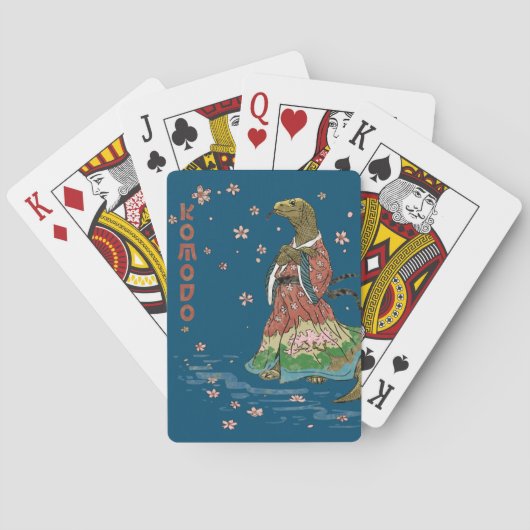 Jeu De Cartes Kimono Dragon (dos)