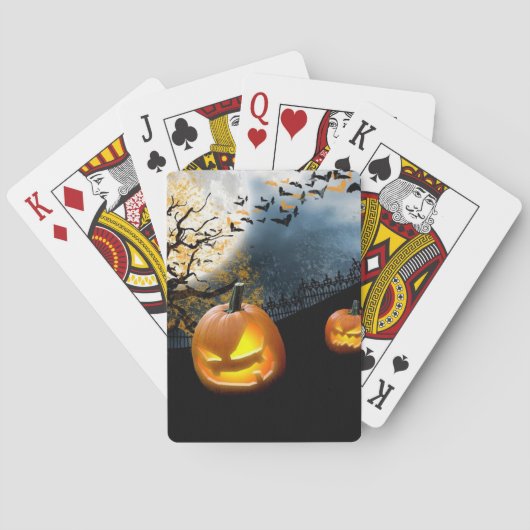 Jeu De Cartes Kine de Halloween (dos)