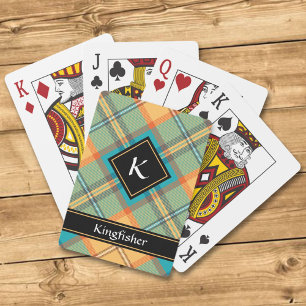 Jeu De Cartes Kingfisher Tartan Jouer aux cartes