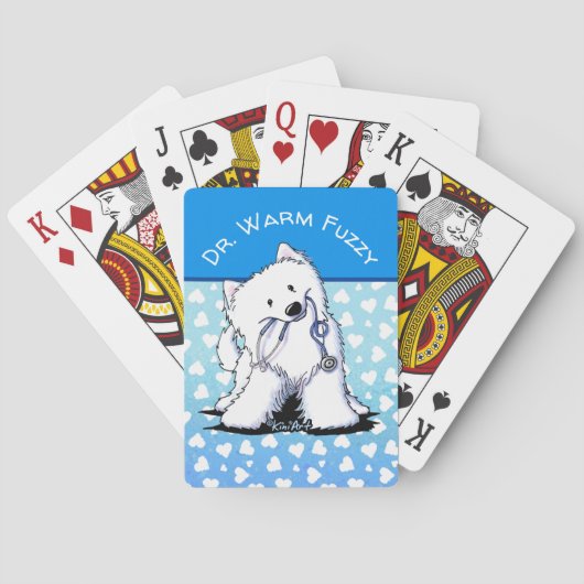Jeu De Cartes KiniArt Doctor Samoyed (dos)