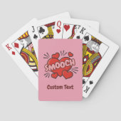 Jeu De Cartes Kissing Comic Sound Effect (dos)