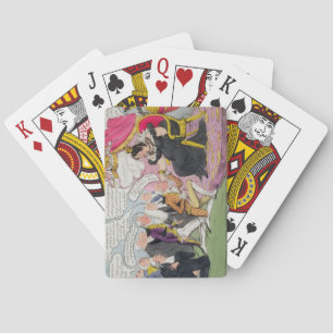 Jeu De Cartes Kissing Hands, published 1827 (colour litho)