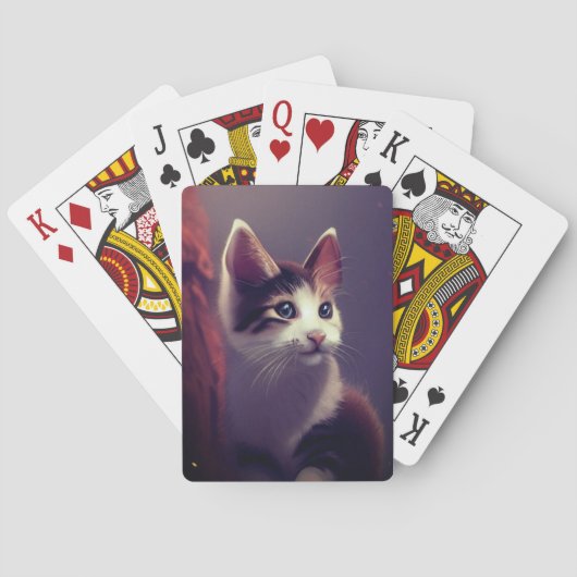 Jeu De Cartes Kitten Art (dos)