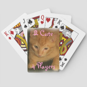 Jeu De Cartes Kitty "2 mignons 4 joueurs" Jouer des cartes