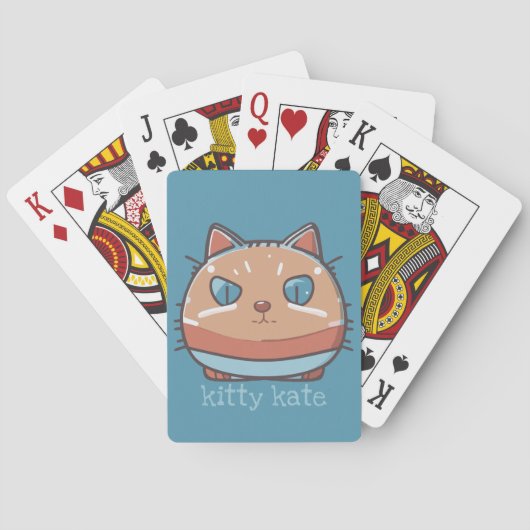 Jeu De Cartes Kitty Chat Faced (dos)