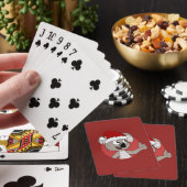 Jeu De Cartes koala de dessin animé de Noël (In Situ)