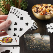 Jeu De Cartes Koala Forêt d'Eucalyptus ANIMALS Poker (In Situ)