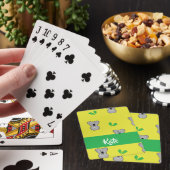 Jeu De Cartes Koala ours jaune motif (In Situ)