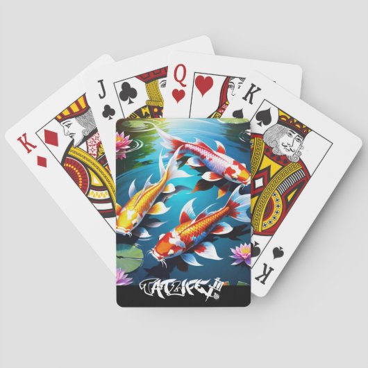 Jeu De Cartes Koi Fish Jouer Des Cartes (dos)