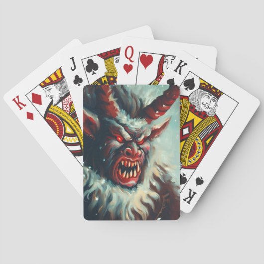 Jeu De Cartes Krampus de Noël (3) (dos)