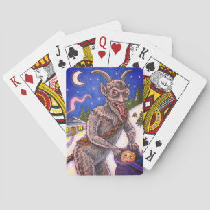 JEU DE CARTES KRAMPUS & ENFANTS NAUGHTY, HISTOIRE DE NOËL CRAYAN