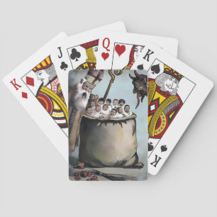 Jeu De Cartes Krampus Vintage Déplaisant