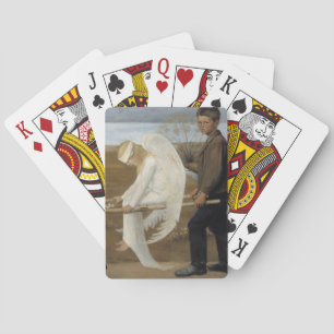 Jeu De Cartes L’ange blessé de Simberg joue aux cartes