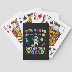 Jeu De Cartes La 5e année est hors de ce monde Retour à l'école
