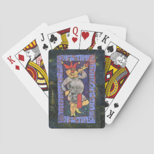 Jeu De Cartes La carte de tarot du Fou