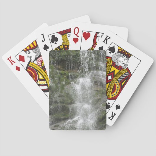 Jeu De Cartes La cascade de La Chute dans le parc national de Fo (dos)