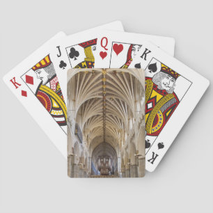 Jeu De Cartes La cathédrale d'Exeter joue aux cartes