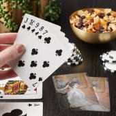 Jeu De Cartes La coiffeuse (par Berthe Morisot) (In Situ)