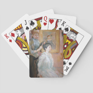 Jeu De Cartes La coiffeuse (par Berthe Morisot)