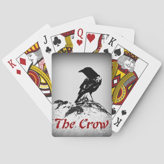 Jeu De Cartes La Collection Crow Jouer Des Cartes (dos)