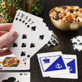 Jeu De Cartes La Couronne Et La Ancre (In Situ)
