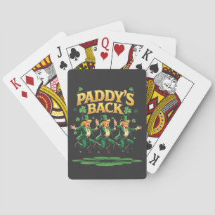 Jeu De Cartes La drôle de danse de Trump pour la Saint-Patrick a