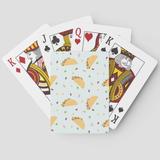 Jeu De Cartes La faim du Motif de Tacos (dos)