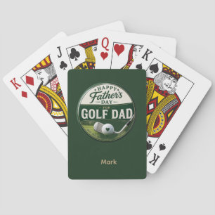 Jeu De Cartes La fête des pères pour papa golfeur