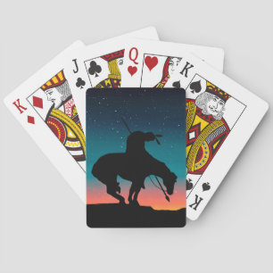 Jeu De Cartes La fin du sentier Silhouette Playing Cards