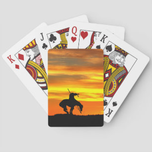 Jeu De Cartes La fin du sentier Silhouette Playing Cards
