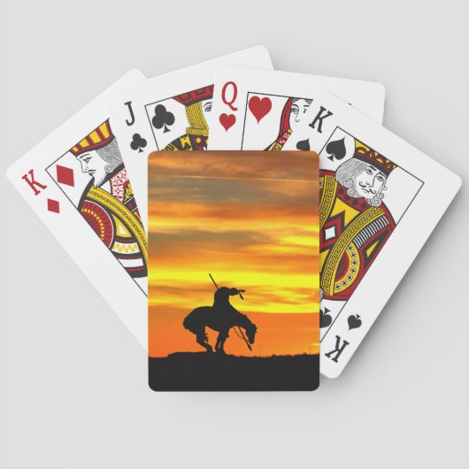 Jeu De Cartes La fin du sentier Silhouette Playing Cards (dos)