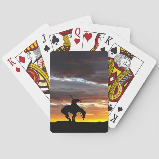 Jeu De Cartes La fin du sentier Silhouette Playing Cards (dos)