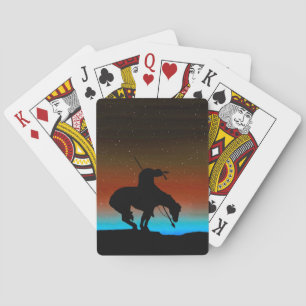 Jeu De Cartes La fin du sentier Silhouette Playing Cards