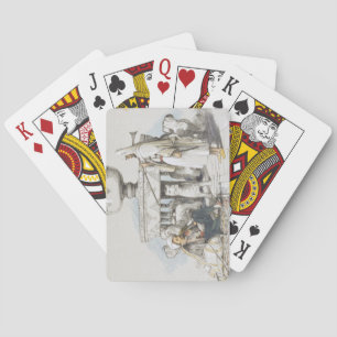 Jeu De Cartes La Fontaine des Lions, Vignette de 'Sketches