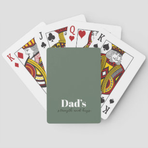 Jeu De Cartes La force et les câlins de papa - Cadeau de Fête de