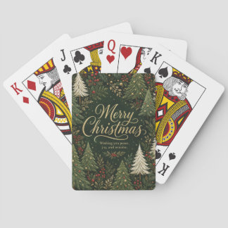Jeu De Cartes La Forêt Dorée de Noël
