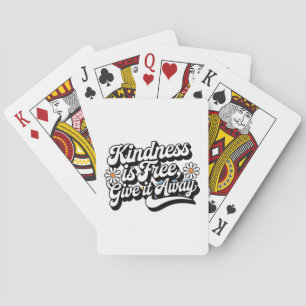 Jeu De Cartes "La gentillesse est libre, laisse tomber"