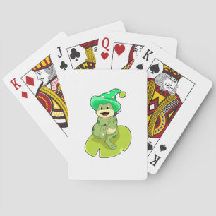 Jeu De Cartes La grenouille en magie avec baguette magique