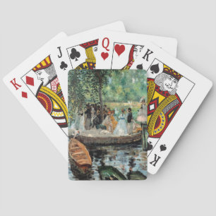 Jeu De Cartes La Grenouillère Auguste Renoir