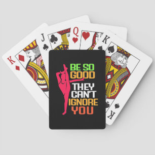 Jeu De Cartes La gymnastique doit être si bonne