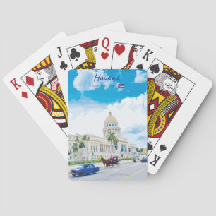 Jeu De Cartes La Havane, Cuba - Âme Classique Vintage