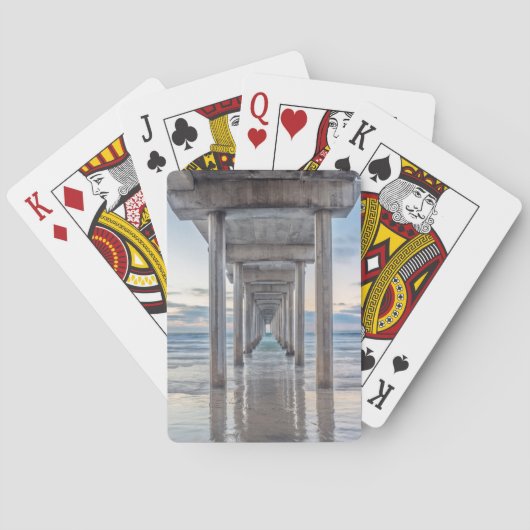 Jeu De Cartes La Jolla, quai Scripps (dos)